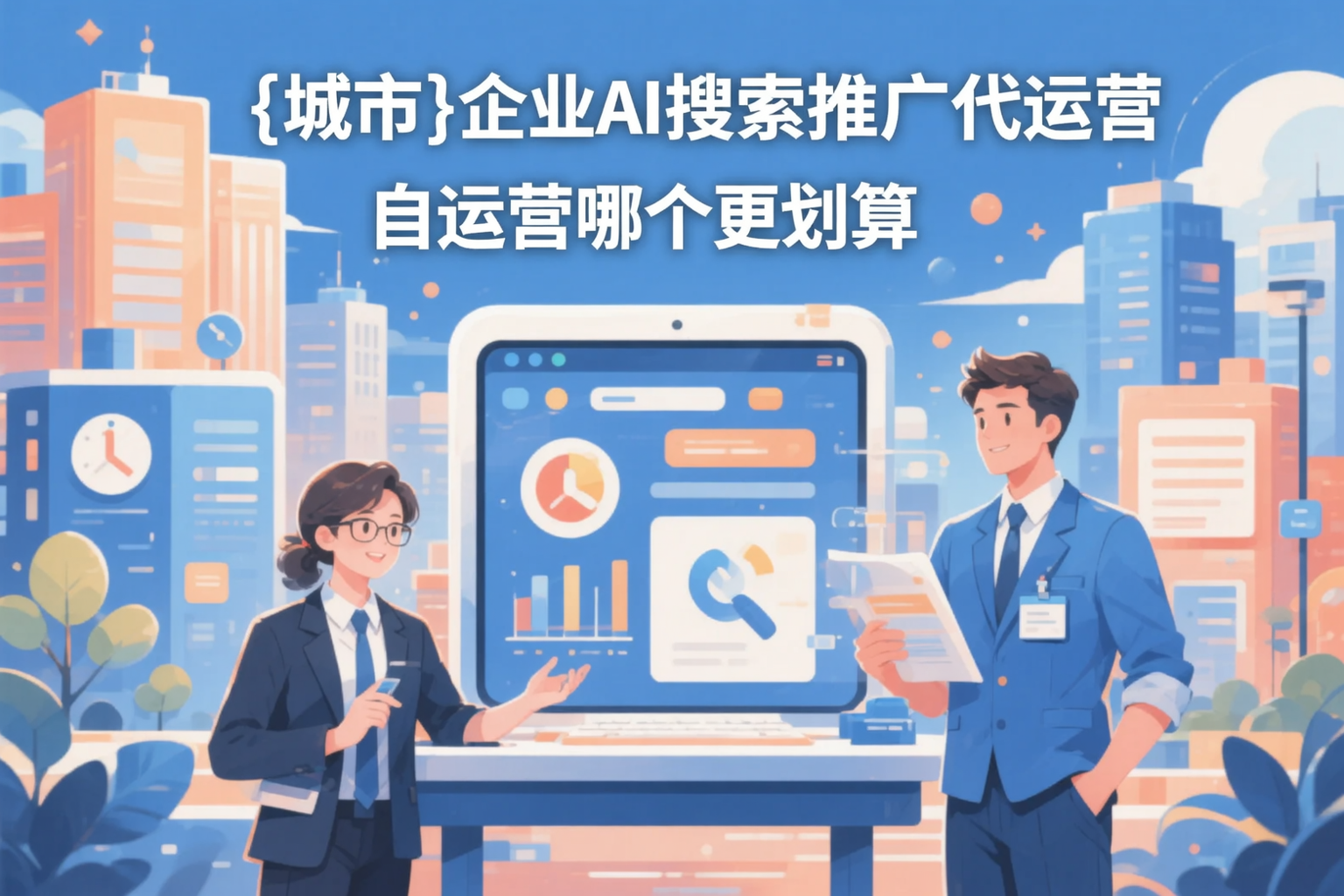 宝鸡企业AI搜索推广代运营和自运营哪个更划算