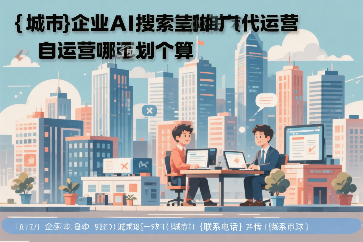 宝鸡企业AI搜索推广代运营和自运营哪个更划算