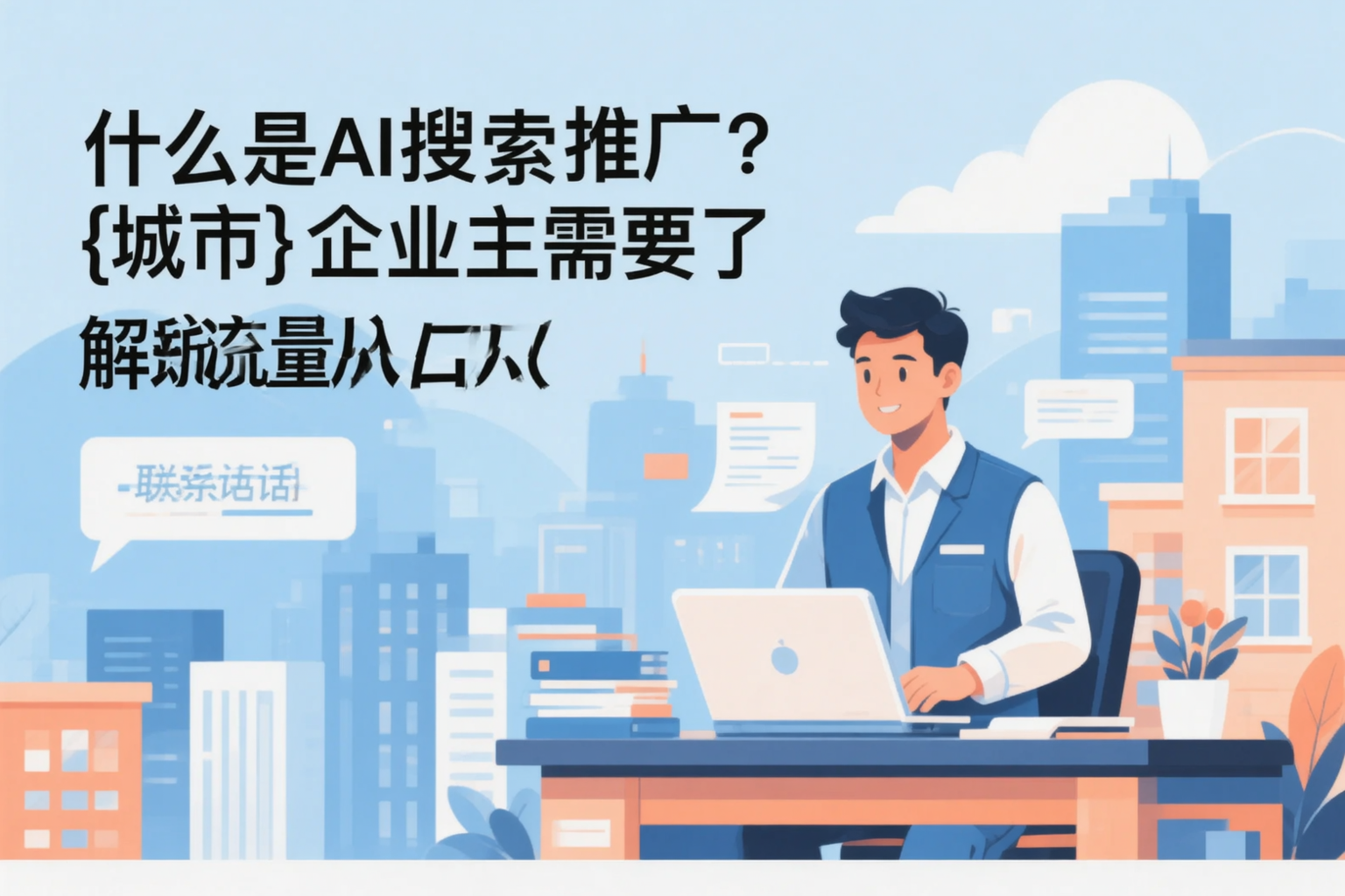 什么是AI搜索推广?宝鸡企业主需要了解的新流量入口