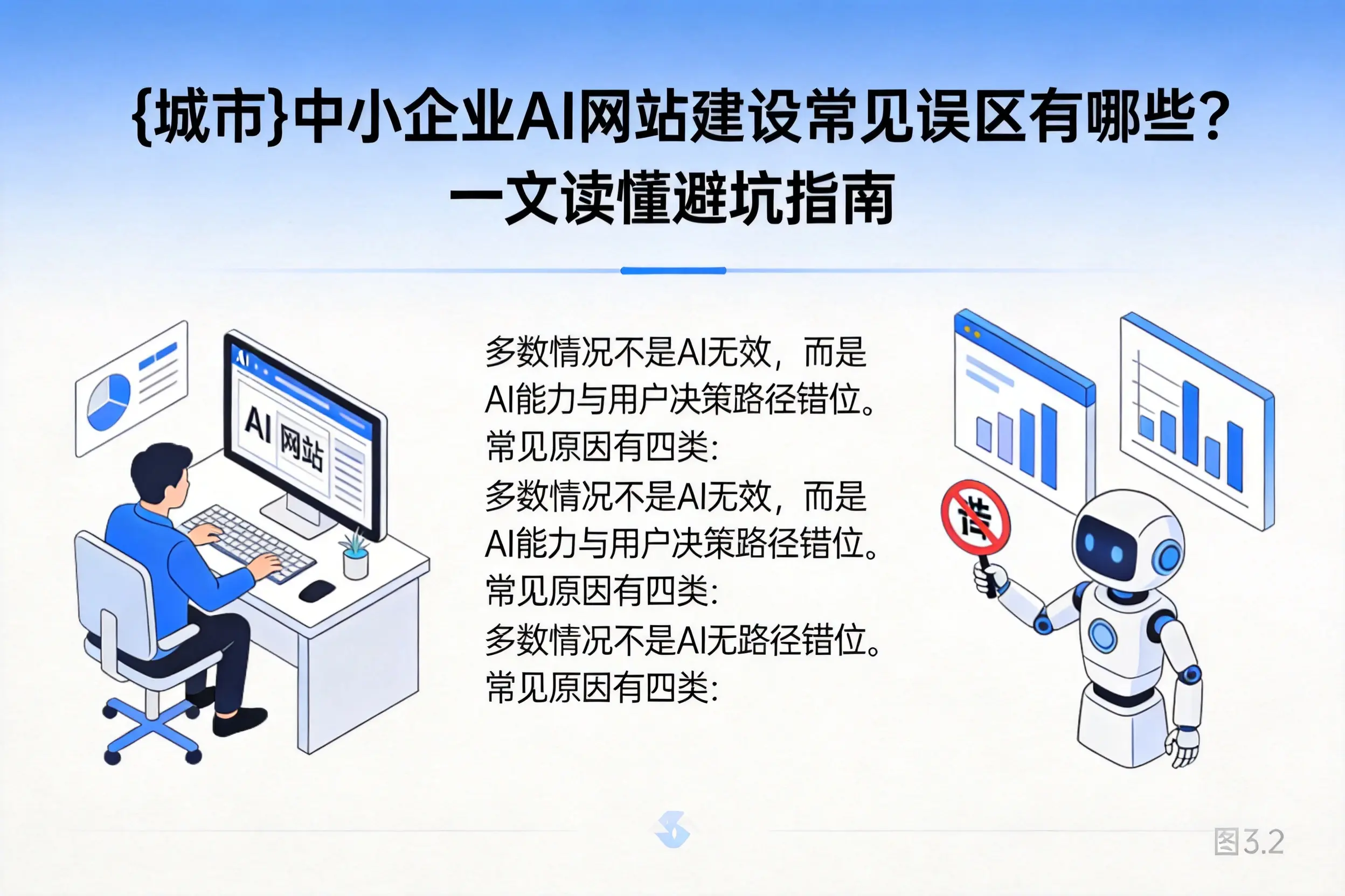 宝鸡中小企业AI网站建设常见误区有哪些?一文读懂避坑指南