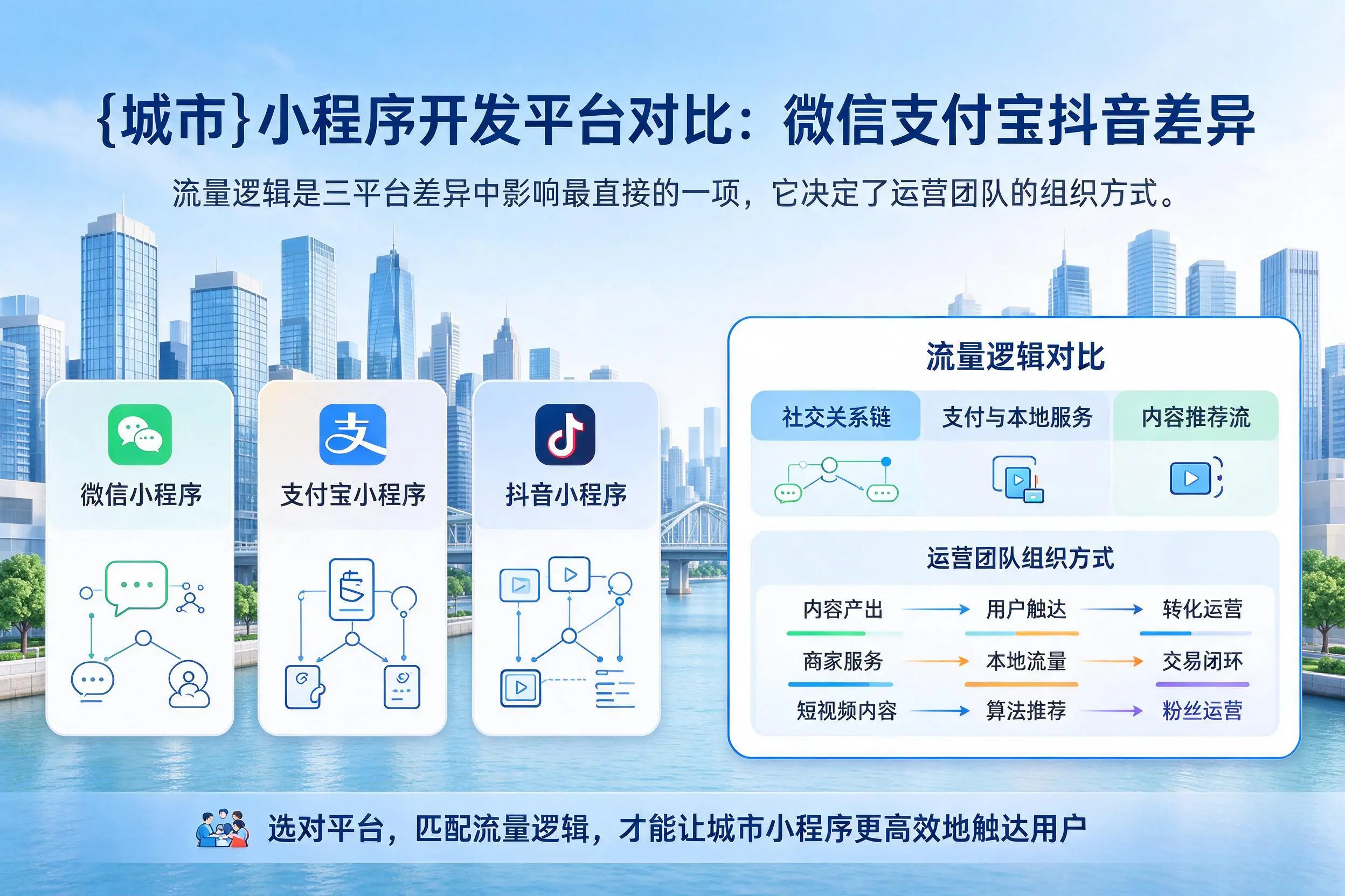宝鸡小程序开发平台对比:微信支付宝抖音差异