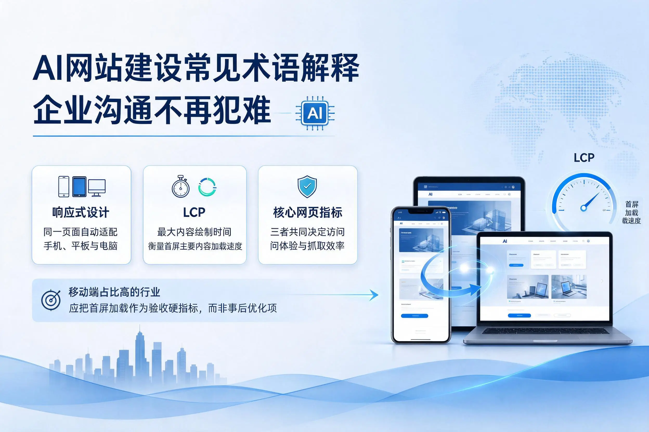 AI网站建设常见术语解释，宝鸡企业沟通不再犯难