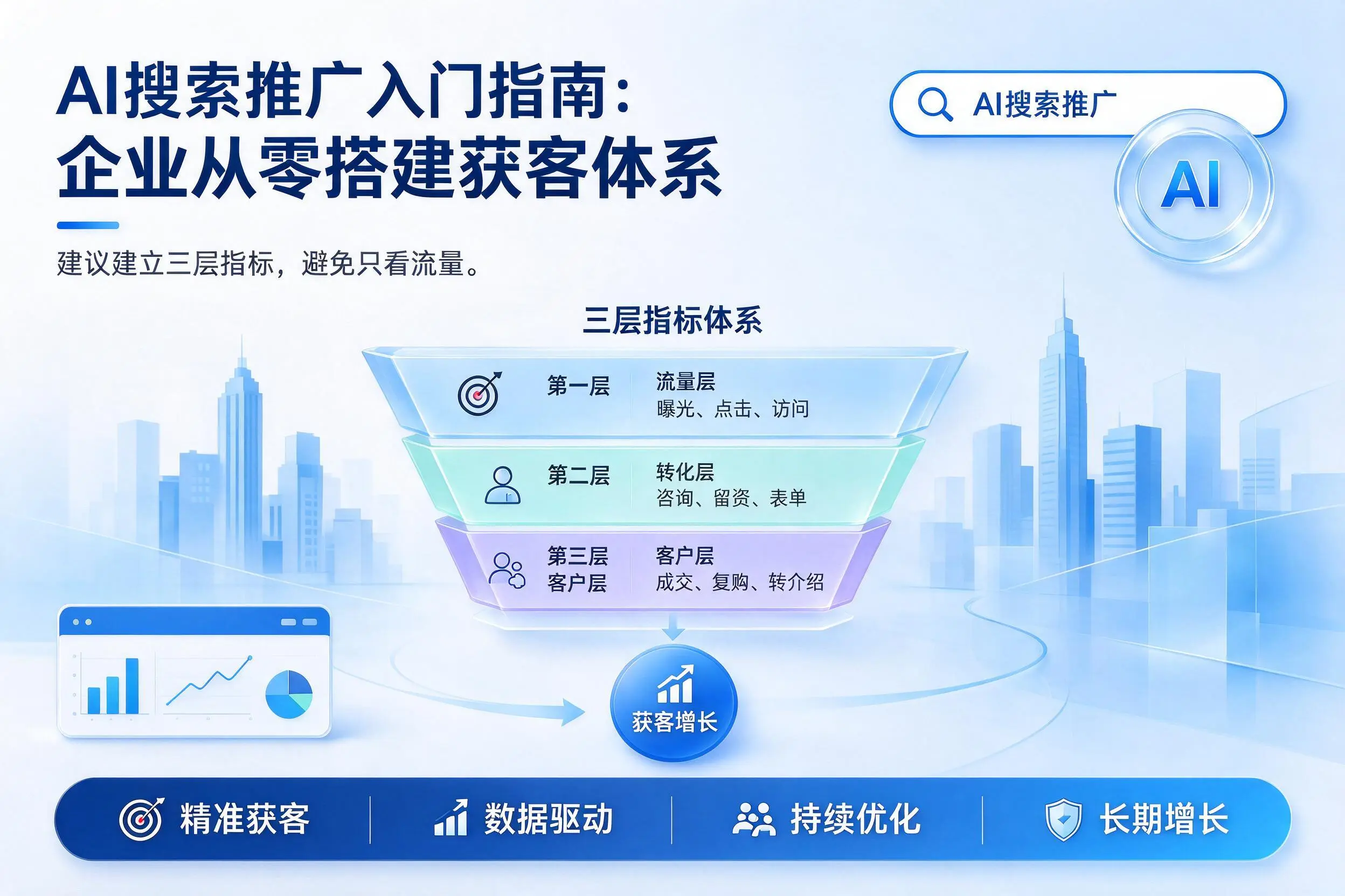 AI搜索推广入门指南:宝鸡企业从零搭建获客体系